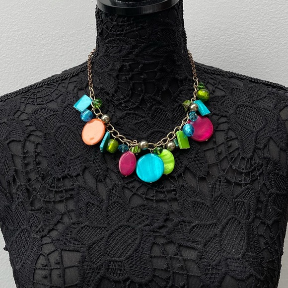 Park Lane Jewelry - Park Lane multicolored beads statement necklace